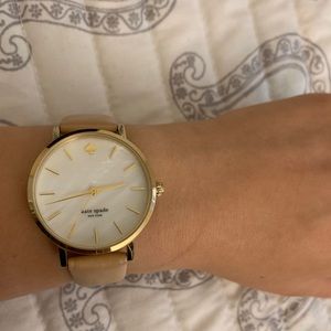 Kate Spade Nude Gold Watch